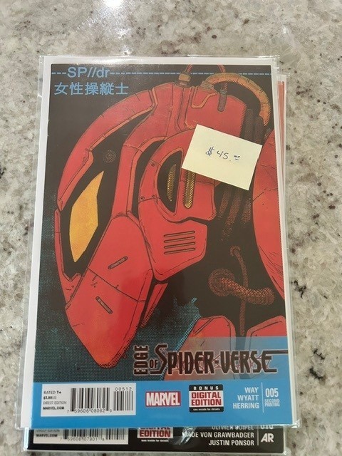 Edge of Spider-Verse #5 (2014) NM/UNREAD 1st Appearance of SP dr & Peni Parker
