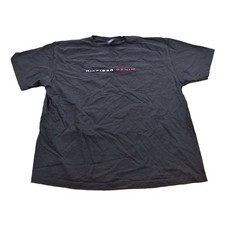 Vintage 1990s Tommy Hilfiger Denim Embossed Logo T Shirt