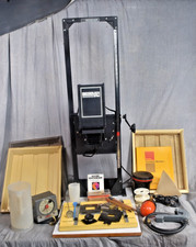 BESELER 67sc Enlarger darkroom outfit Turnkey Trays Carriers Rodenstock Paterson