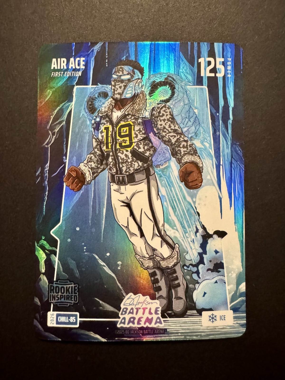 Ace Bailey 2026 Bo Jackson Battle Arena BBF-85 Air Rookie BLUE ICE BATTLEFOIL