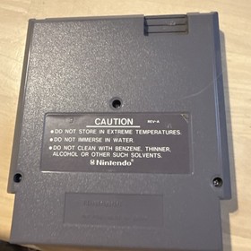 NES Nintendo Top Gun Game Tested 