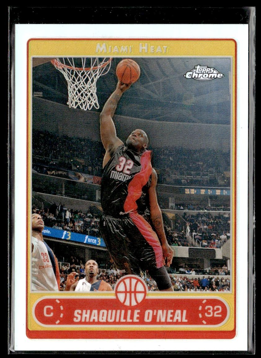 2006-07 Topps Chrome Shaquille O'Neal Refractors