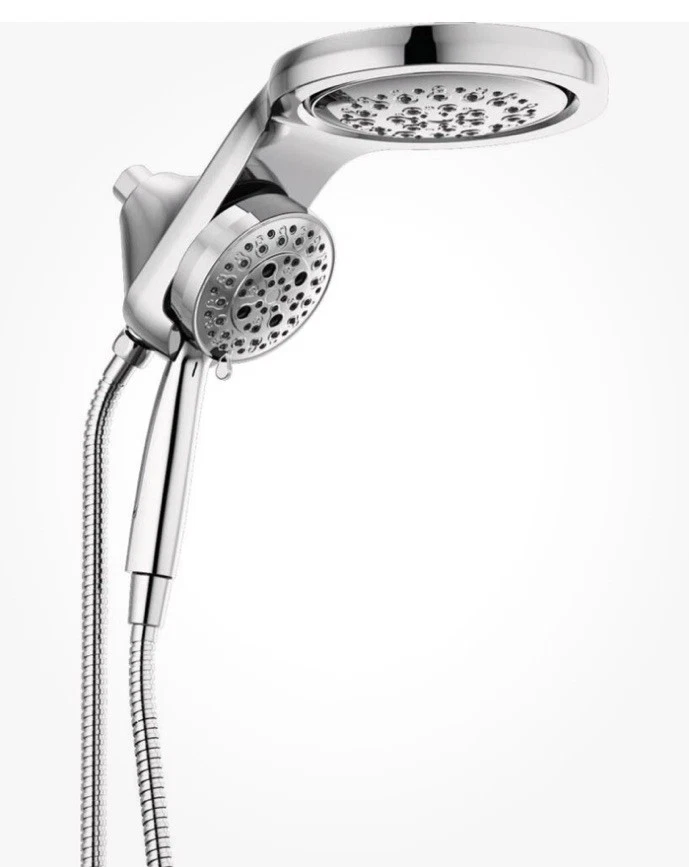 Delta HydroRain H2Okinetic 2.5 GPM Dual Shower Head - Lumicoat Chrome 58680-25
Opens in a new window