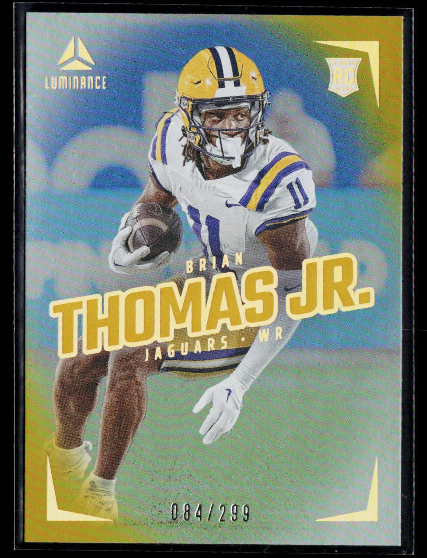 2024 Panini Luminance #125 Brian Thomas Jr. Gold #/299