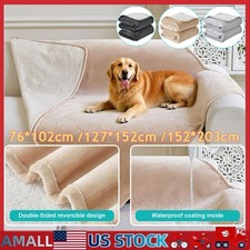 Washable Pet Blanket Fleece Dog Cat Bed Protection Pad Waterproof Dog Blanket