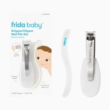 Frida Baby Snipper Clipper  Nail File   Safety Nail Trimmer, Curved Blade Newbo