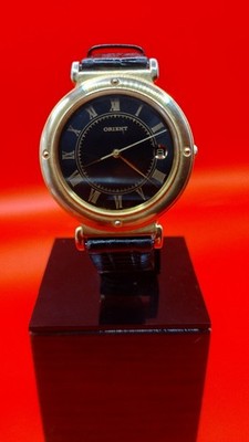 Orient Vintage Quartz Unisex Uhr Mit Datumsanzeige