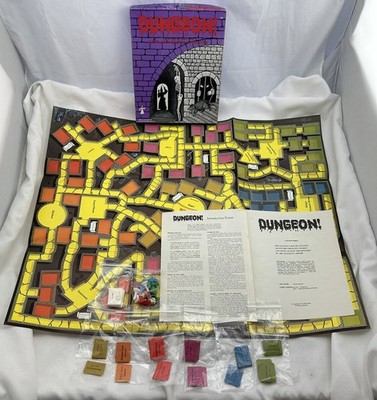 1975 Dungeon! Game by TSR Complete in Great Condition FREE SHIPPING