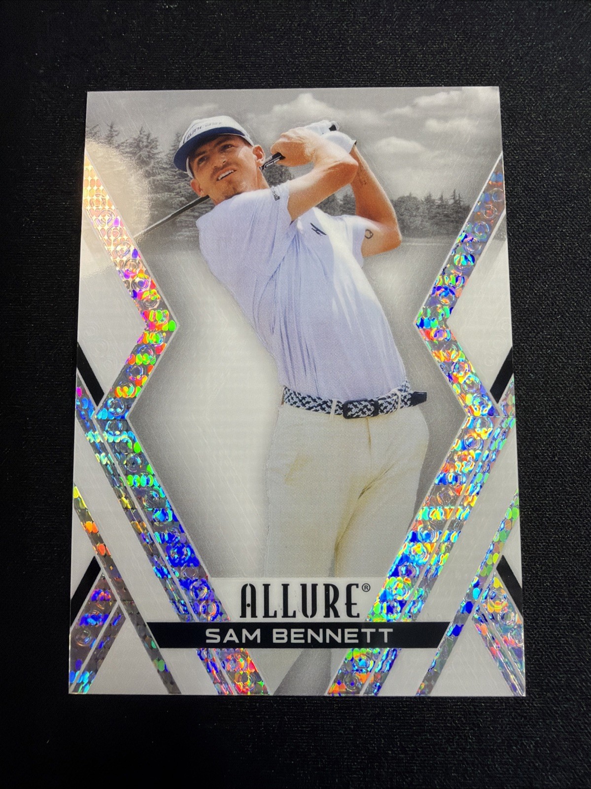 2026 Upper Deck Allure Golf White Tees #38 Sam Bennett /50