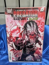 Predator Black White & Blood #1 Marvel Comics.  We Combine. We Pack Well.