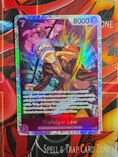 Trafalgar D Law SR OP12-073 Legacy of the Master One Piece Card. Nm.