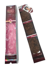 Outre Velvet Remi Afro Long human hair 3pcs Short Series Color DR30 Brown
