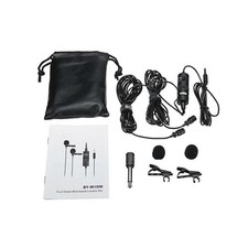 BY-M1DM Dual Omni-directional Lavalier Microphone For Android Smartphone