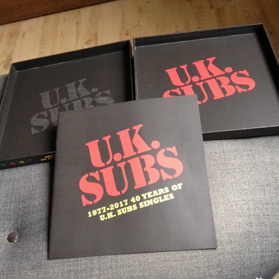 UK Subs - 1977-2017 Singles 5x10