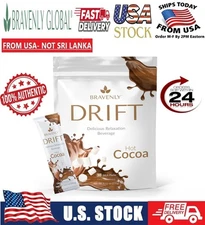 Bravenly Global Drift Hot Cocoa Delicious Relaxation Beverage - New! Exp 11/2026