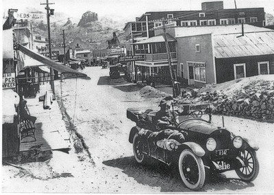 Oatman Arizona Route 66 c1926 Vintage Car Photo Old West Street Scene