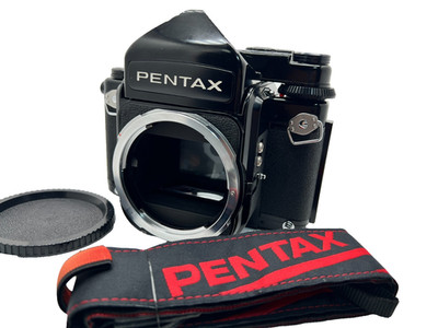 [Almost MINT] Pentax 67 TTL Late Model Mirror Up Body 6x7 Film Camera + Strap