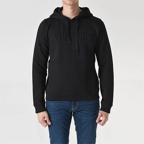 Felpa uomo Valentino con cappuccio e dettaglio in rilievo 33711812