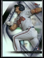 Hector Olivera 2016 Finest Finest Firsts #FF-HO RC Atlanta Braves