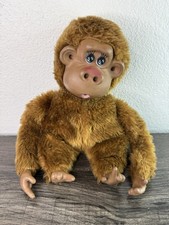 Vintage Russ Berrie Rutherford III plush monkey stuffed toy