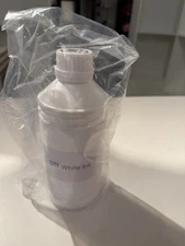 Direct to Film (DTF) Ink WHITE. (1) - 1 Liter Bottle 1000ml