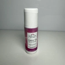 Heritage Store Palma Christi Roll-on Castor Oil 3 fl oz. New Sealed Exp 08/2028