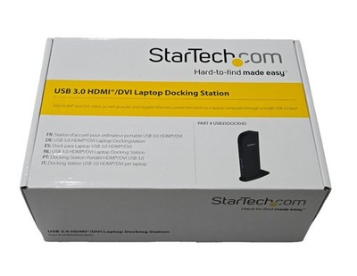 StarTech.com USB 3.0 Dual Monitor Docking Station HDMI DVI USB3SDOCKHD