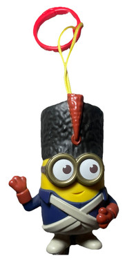 2015 Minions McDonalds Spielzeug Despicable Me Vive Le Minion französischer Soldat Schlüsselanhänger