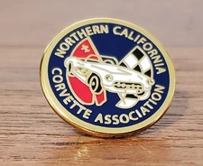 10 Corvette Lapel Pins Oldest Corvette Club in America NCCA Northern California