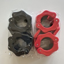 Fast Pair Clamps 1 Buckle Dumbbell Collars Weight 25MM Barbell Clips Spinlock