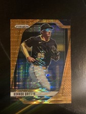 2025 Panini Prizm - Konnor Griffin #199 Orange Pulsar Prizm /399 rookie RC