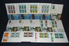 GB first day covers 1966 Landscapes x 14 , all diff cover types or stamp formats