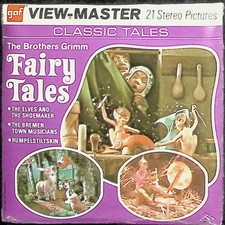 The Brothers Grimm Fairy Tales 3d View-Master 3 Reel Packet NEW SEALED