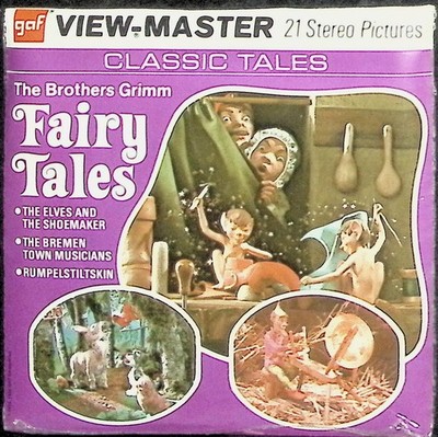 The Brothers Grimm Fairy Tales 3d View-Master 3 Reel Packet NEW SEALED