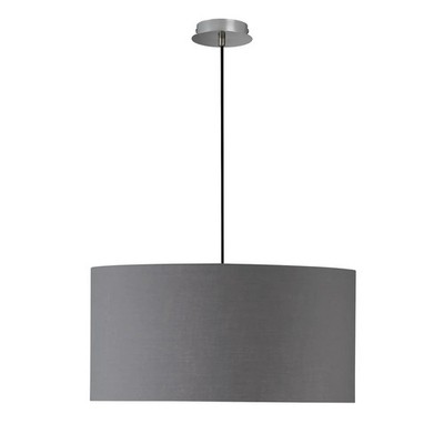 Schöner Wohnen Hängelampe Pendelleuchte Pina Lampe dunkelgrau E27 LED