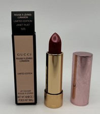 Gucci Rouge A Levres Lunaison Limited Edition Glitter Janet Rust 505 NEW W/BOX