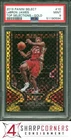 2019 PANINI SELECT TOP SELECTIONS GOLD PRIZM #10 LeBRON JAMES #/10 POP 2 PSA 9