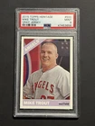 2015 Topps Heritage Gray Jersey Variation Mike Trout #500 PSA 9