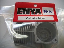 ENYA .90-4C CRANKCASE ASSY WITH REAR BRG. NIP