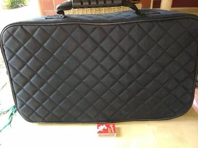 Diamond Patterned Overnight Bag 47 Suitcase 54 X 31 13cm Diamond Patterned Overnight Bag Suitcase 54 X 31 13cm