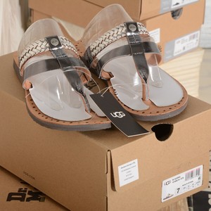 ugg toe post sandals