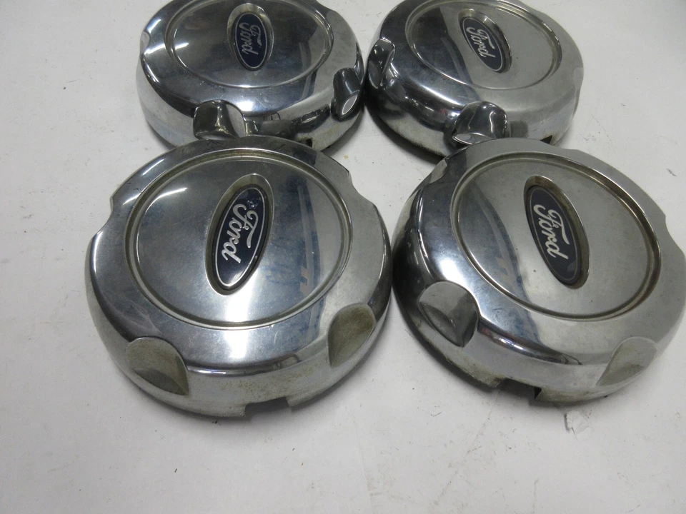 Juego de 4 cubiertas de tapacubos centrales de rueda Ford Explorer 2002-2005 1L24-1A096-HA OEM Foto 2 de 4