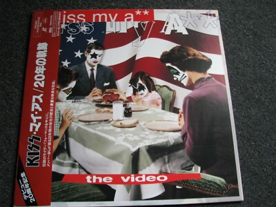 LD-Laser Disc-KISS-Kiss my Ass-1994 Japan-NTSC-PHLS 5006-Polygram