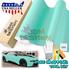 Premium Matte Flat Teal Car Vinyl Wrap Sticker Decal Self Adhesive Sheet Film