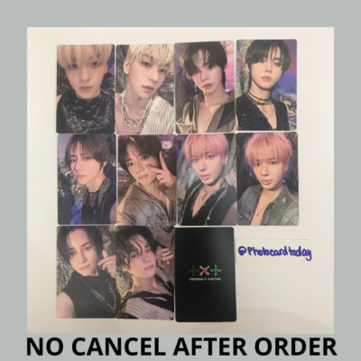 TXT ALBUM THE NAME CHAPTER: TEMPTATION WEVERSE VER PHOTOCARD