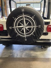 Suv Spare Tire Vinyl Leather Wheel Protection Cover 33 For Jeep Wrangler Sahara Suv Spare Tire Vinyl Leather Wheel Protection Cover 33 For Jeep Wrangler Sahara