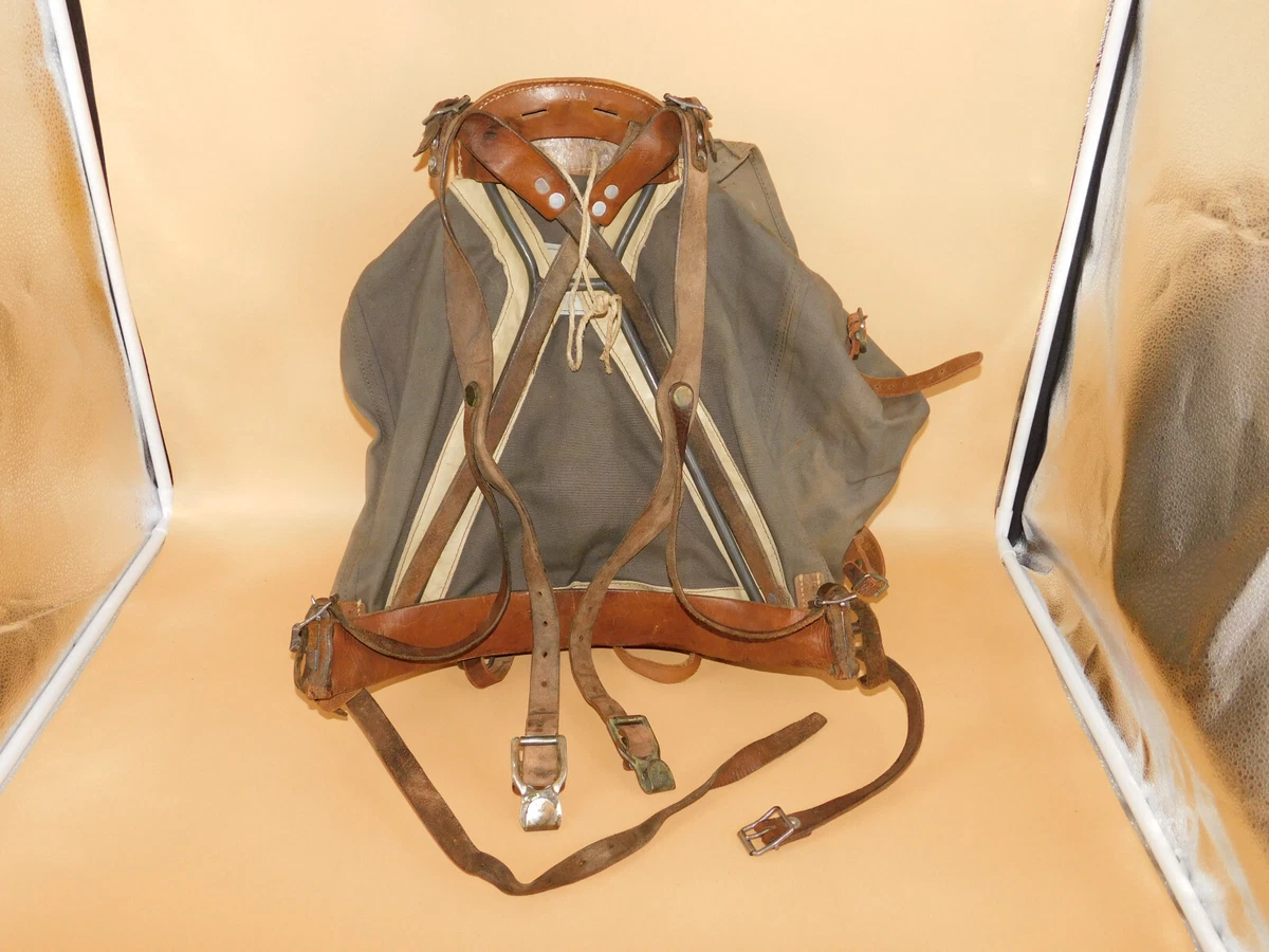Swedish military clearance backpack with frame