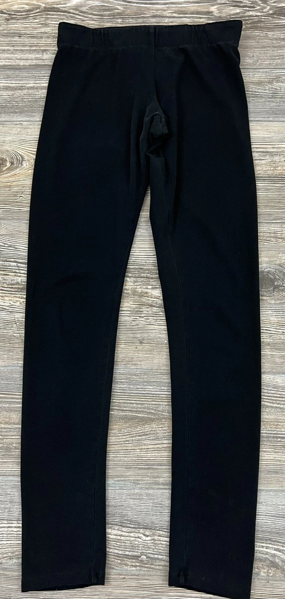 GARAGE Black Leggings Women's Small Lightweight Cotton Blend Style #11319