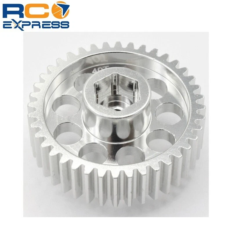 Engranaje de carrete diferencial de aluminio Hot Racing Tamiya Clodbuster CB1025X Foto 3 de 4