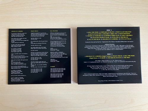 Dead Kennedys _ Fresh Fruit For Rotting Vegetables _ 2 X CD Album Remastered - Foto 3 di 5